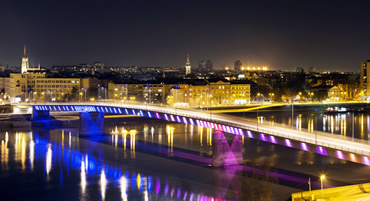 Novi Sad most panorama